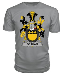 ScotsTee Graham or Grahan Coat Of Arms Family Crest Fighting Irish III T Shirt