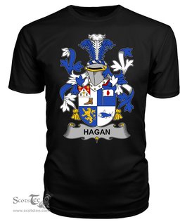 ScotsTee Hagan or O'Hagan Coat Of Arms Family Crest Fighting Irish III T Shirt