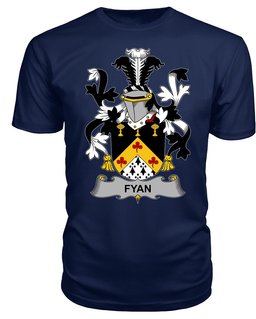 ScotsTee Fyan or Faghan Coat Of Arms Family Crest Fighting Irish III T Shirt