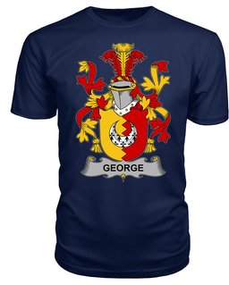 ScotsTee George Coat Of Arms Family Crest Fighting Irish III T Shirt