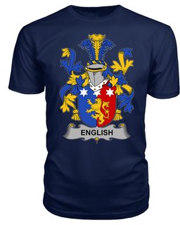 ScotsTee English Coat Of Arms Family Crest Fighting Irish III T Shirt