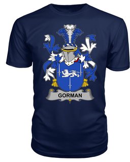 ScotsTee Gorman or McGorman Coat Of Arms Family Crest Fighting Irish III T Shirt