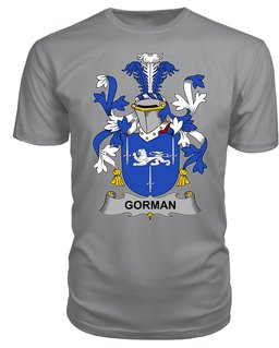 ScotsTee Gorman or McGorman Coat Of Arms Family Crest Fighting Irish III T Shirt