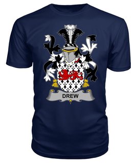 ScotsTee Drew Coat Of Arms Family Crest Fighting Irish III T Shirt