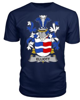 ScotsTee Elliott Coat Of Arms Family Crest Fighting Irish III T Shirt