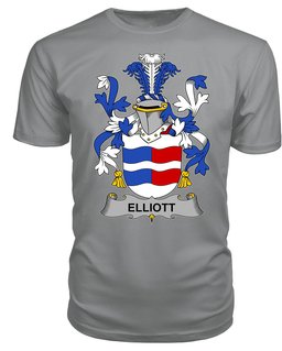 ScotsTee Elliott Coat Of Arms Family Crest Fighting Irish III T Shirt