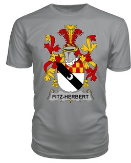ScotsTee Fitz-Herbert Coat Of Arms Family Crest Fighting Irish III T Shirt