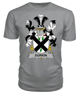 ScotsTee Durkin or O'Durkin Coat Of Arms Family Crest Fighting Irish III T Shirt