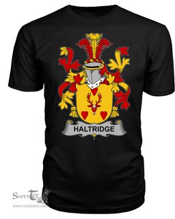 ScotsTee Haltridge Coat Of Arms Family Crest Fighting Irish III T Shirt