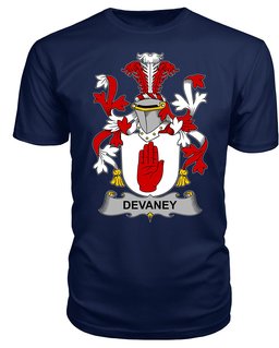 ScotsTee Devaney or O'Devaney Coat Of Arms Family Crest Fighting Irish III T Shirt
