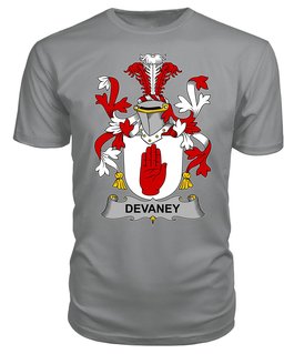 ScotsTee Devaney or O'Devaney Coat Of Arms Family Crest Fighting Irish III T Shirt