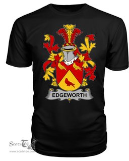 ScotsTee Edgeworth Coat Of Arms Family Crest Fighting Irish III T Shirt