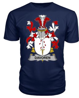 ScotsTee Davoren or O'Davoren Coat Of Arms Family Crest Fighting Irish III T Shirt