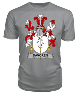 ScotsTee Davoren or O'Davoren Coat Of Arms Family Crest Fighting Irish III T Shirt