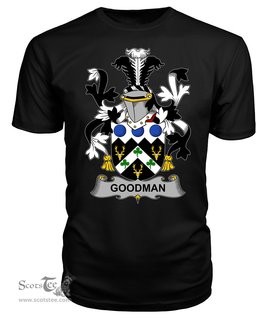 ScotsTee Goodman Coat Of Arms Family Crest Fighting Irish III T Shirt
