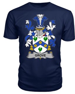 ScotsTee Grove Coat Of Arms Family Crest Fighting Irish III T Shirt