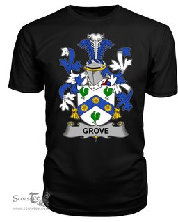 ScotsTee Grove Coat Of Arms Family Crest Fighting Irish III T Shirt