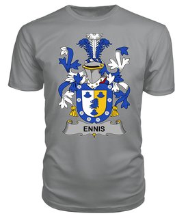 ScotsTee Ennis Coat Of Arms Family Crest Fighting Irish III T Shirt