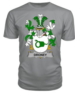 ScotsTee Droney or O'Droney Coat Of Arms Family Crest Fighting Irish III T Shirt