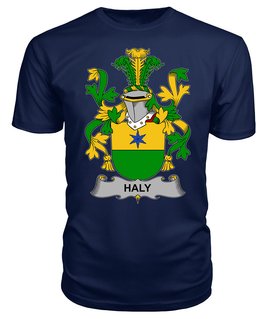 ScotsTee Haly or O'Haly Coat Of Arms Family Crest Fighting Irish III T Shirt