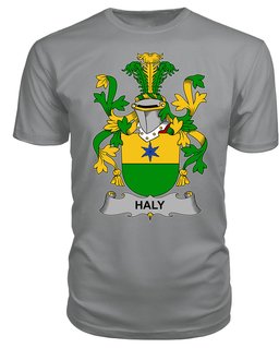 ScotsTee Haly or O'Haly Coat Of Arms Family Crest Fighting Irish III T Shirt