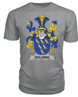 ScotsTee Golding Coat Of Arms Family Crest Fighting Irish III T Shirt