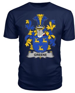 ScotsTee Greene Coat Of Arms Family Crest Fighting Irish III T Shirt