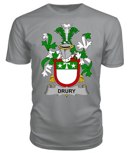 ScotsTee Drury or McDrury Coat Of Arms Family Crest Fighting Irish III T Shirt