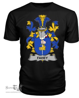 ScotsTee Fahey or O'Fahy Coat Of Arms Family Crest Fighting Irish III T Shirt