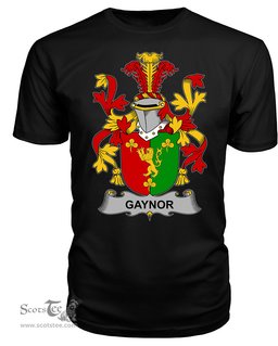 ScotsTee Gaynor or McGaynor Coat Of Arms Family Crest Fighting Irish III T Shirt