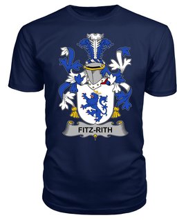 ScotsTee Fitz-Rith Coat Of Arms Family Crest Fighting Irish III T Shirt