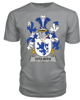 ScotsTee Fitz-Rith Coat Of Arms Family Crest Fighting Irish III T Shirt