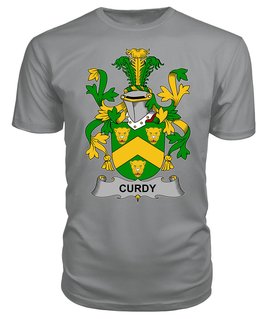 ScotsTee Curdy or McCurdy Coat Of Arms Family Crest Fighting Irish III T Shirt