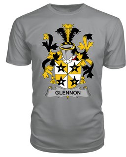 ScotsTee Glennon or Glenane Coat Of Arms Family Crest Fighting Irish III T Shirt