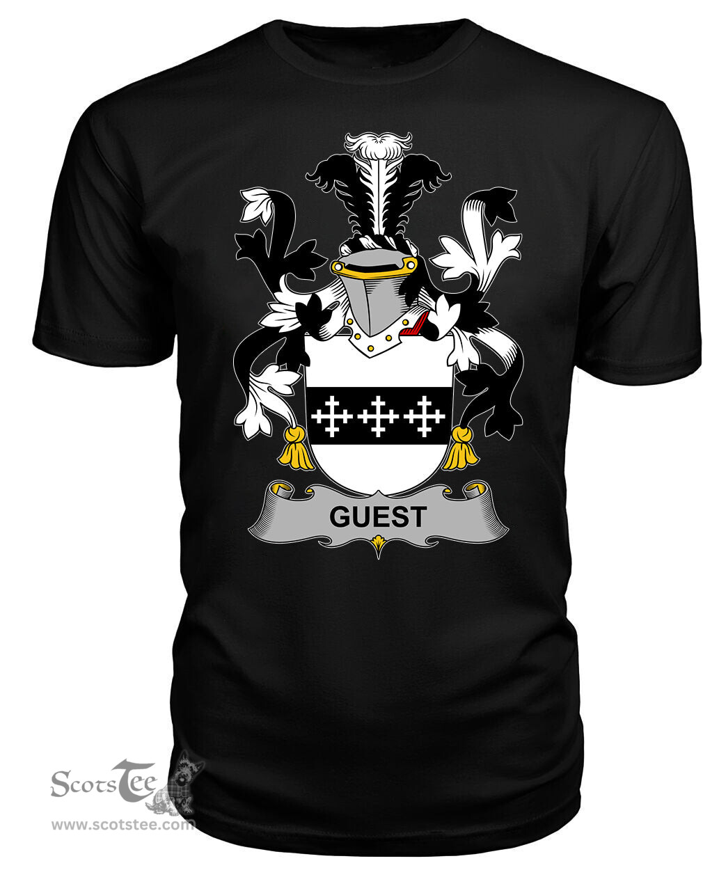 ScotsTee Guest Coat Of Arms Family Crest Fighting Irish III T Shirt