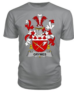 ScotsTee Grymes Coat Of Arms Family Crest Fighting Irish III T Shirt