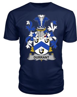 ScotsTee Durrant Coat Of Arms Family Crest Fighting Irish III T Shirt