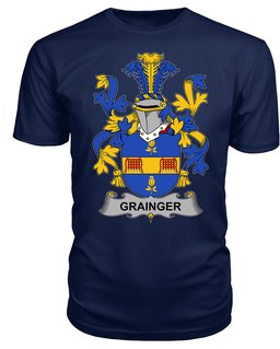 ScotsTee Grainger Coat Of Arms Family Crest Fighting Irish III T Shirt