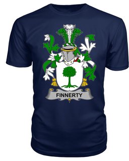 ScotsTee Finnerty or O'Finaghty Coat Of Arms Family Crest Fighting Irish III T Shirt
