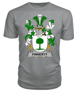 ScotsTee Finnerty or O'Finaghty Coat Of Arms Family Crest Fighting Irish III T Shirt