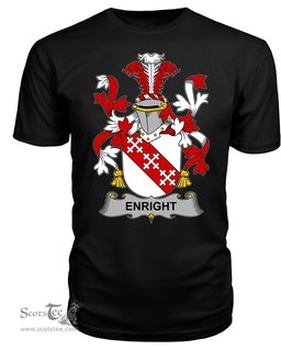 ScotsTee Enright Coat Of Arms Family Crest Fighting Irish III T Shirt