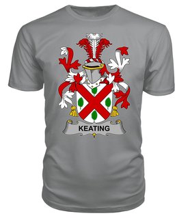ScotsTee Keating or O'Keaty Coat Of Arms Family Crest Fighting Irish III T Shirt