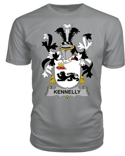 ScotsTee Kennelly or O'Kineally Coat Of Arms Family Crest Fighting Irish III T Shirt