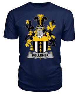 ScotsTee Kelleher or O'Kelleher Coat Of Arms Family Crest Fighting Irish III T Shirt