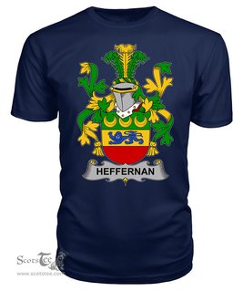 ScotsTee Heffernan or O'Heffernan Coat Of Arms Family Crest Fighting Irish III T Shirt