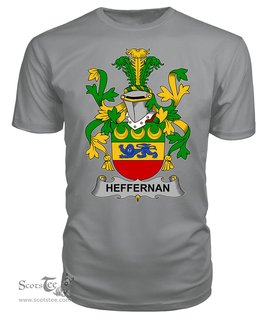 ScotsTee Heffernan or O'Heffernan Coat Of Arms Family Crest Fighting Irish III T Shirt