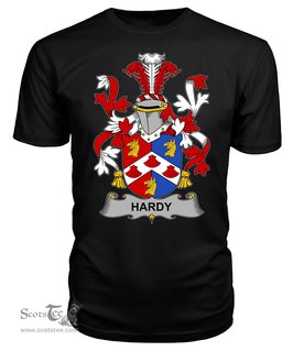 ScotsTee Hardy Coat Of Arms Family Crest Fighting Irish III T Shirt