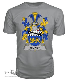ScotsTee Hickey or O'Hickey Coat Of Arms Family Crest Fighting Irish III T Shirt