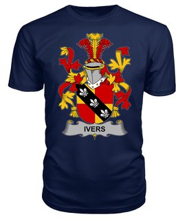 ScotsTee Ivers Coat Of Arms Family Crest Fighting Irish III T Shirt