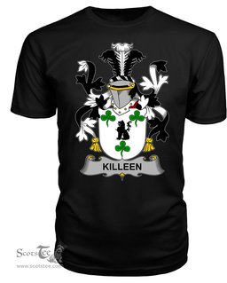 ScotsTee Killeen or O'Killeen Coat Of Arms Family Crest Fighting Irish III T Shirt